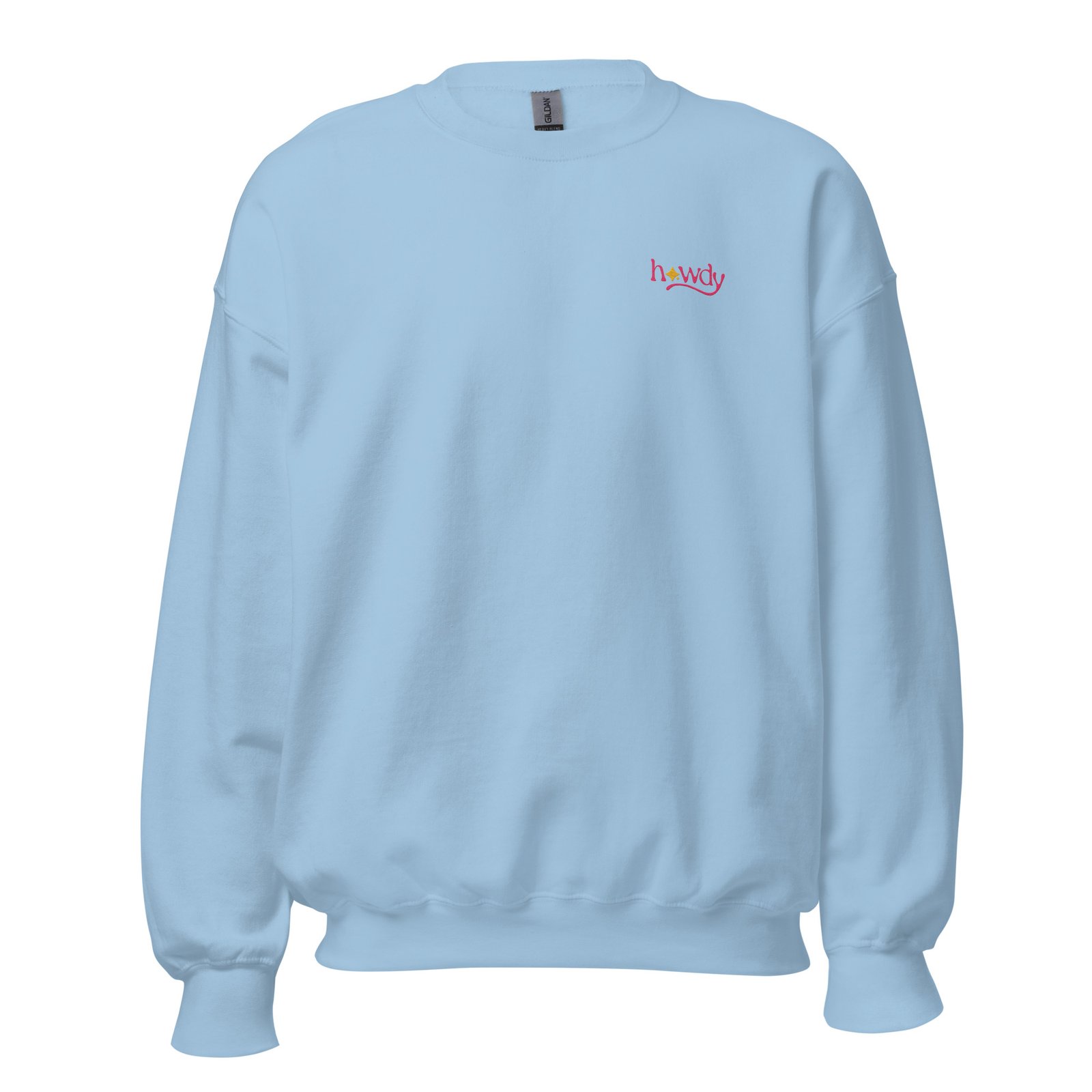 Howdy Pink Embroidery - Crewneck sweatshirt - Image 6