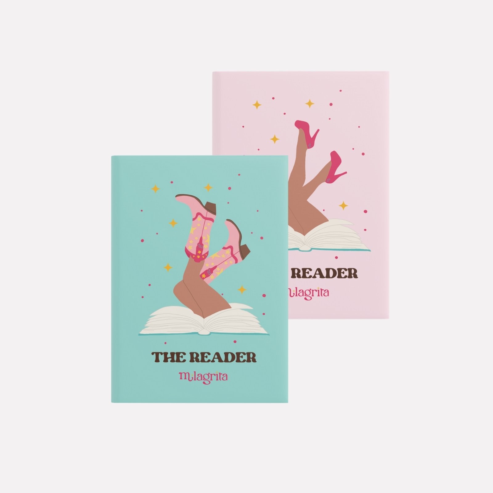 The Reader - Cowgirl - bullet journal soft pink - Image 2