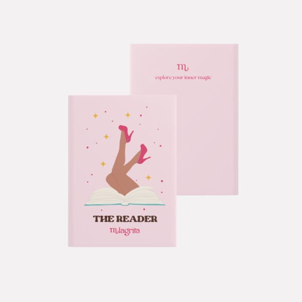 The Reader - Girlboss - bullet journal soft pink